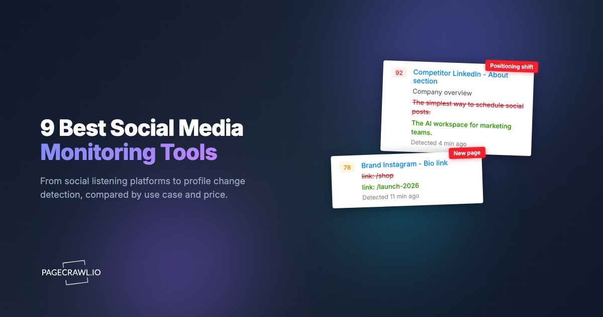 9 Best Social Media Monitoring Tools in 2026 (Free & Paid)