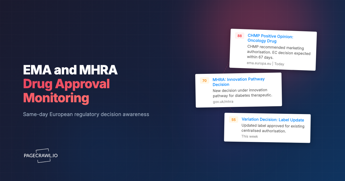 EMA and MHRA Drug Approval Monitoring: How to Track European and UK Regulatory Decisions in Real Time